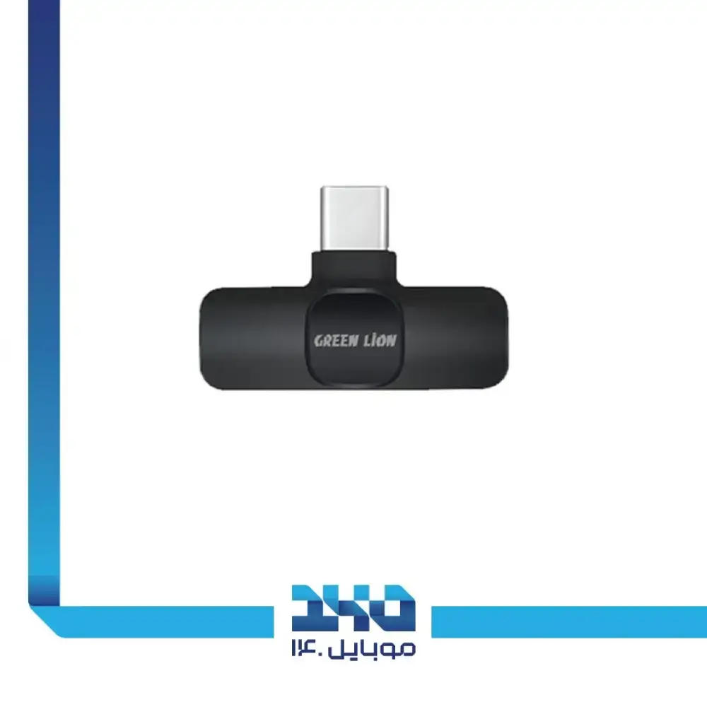 میکروفون بی‌سیم گرین لاین مدل Solo Wireless GNSOLOWMICBK (تایپ سی) | 1 به 1