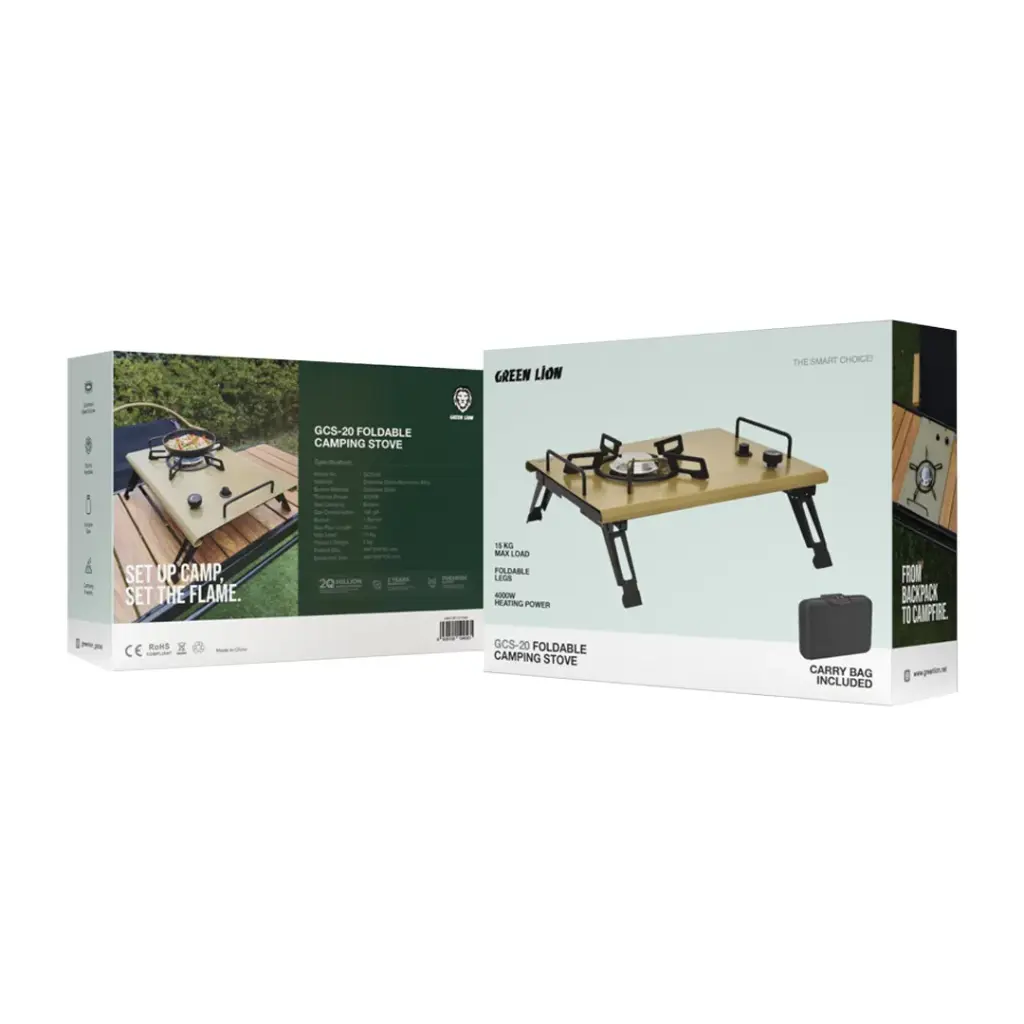 اجاق گاز سفری تاشو گرین لاین مدل (GCS-20)