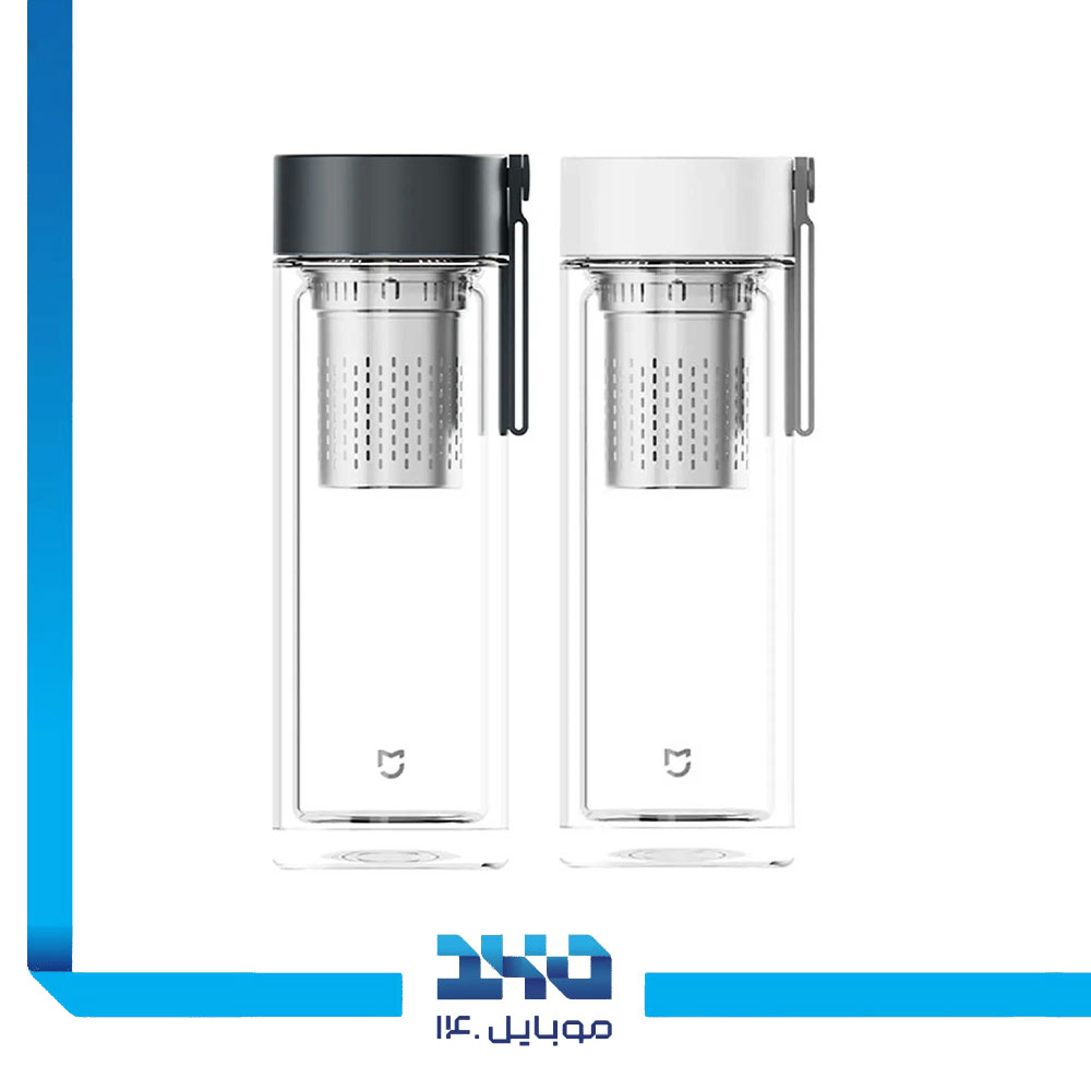 فلاسک شیشه ای دو جداره شیائومی مدل Mijia MJBLB01PL ظرفیت 400 میلی متر