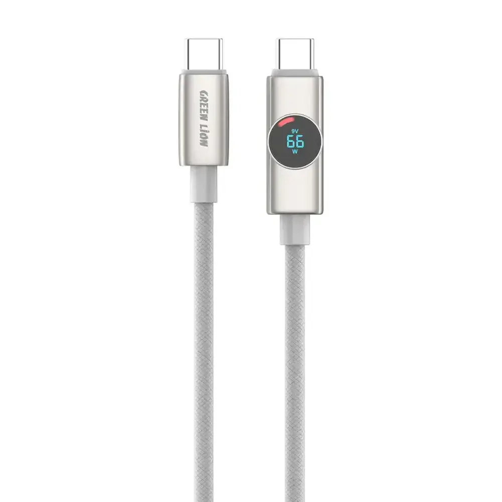 کابل تبدیل USB-C به USB-C گرین لاین مدل (Volt Display)
