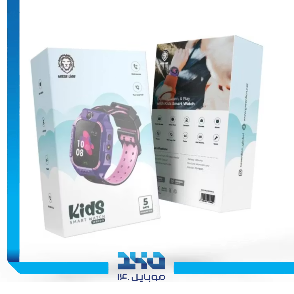ساعت هوشمند کودکانه گرین لاین مدل KIDS SERIES 5