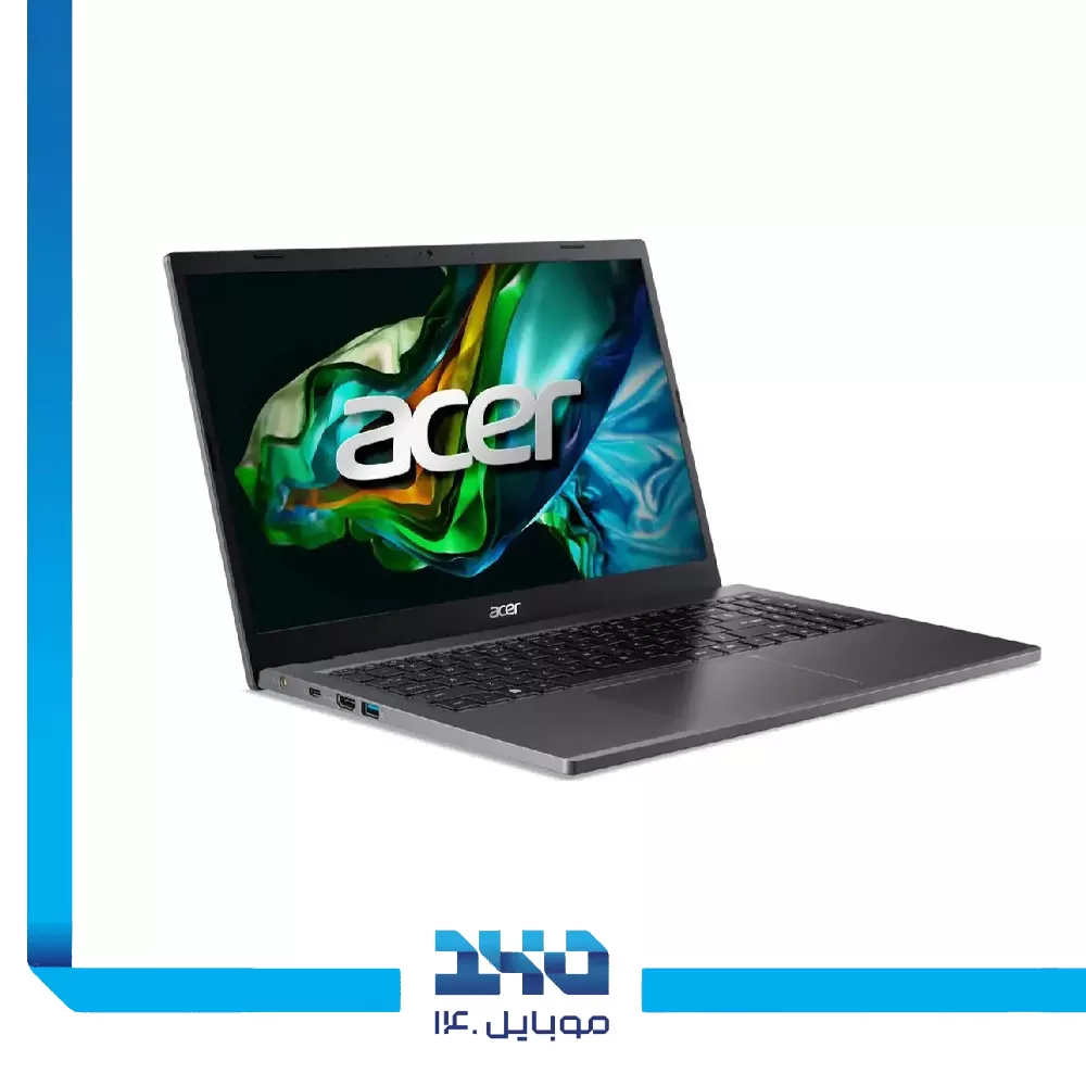لپ تاپ ایسر 15.6 اینچ مدل Aspire Lite 5 i5 13420H 8GB 512GB UHD Graphics