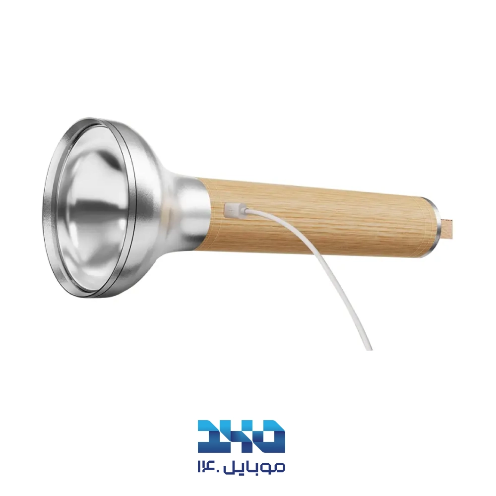 چراغ قوه چوبی پرودو مدل Birch 190 با لامپ LED