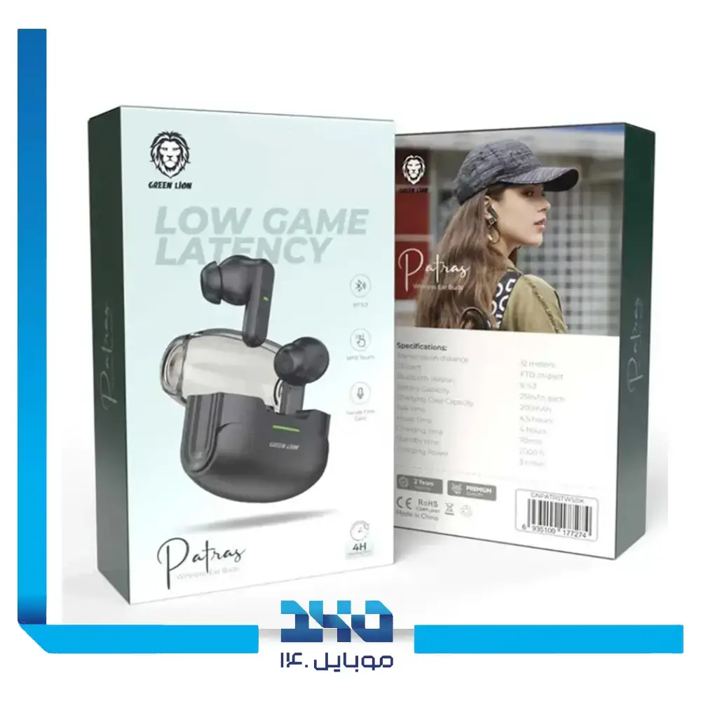 هندزفری بلوتوثی گرین لاین مدل Patras Wireless Earbuds