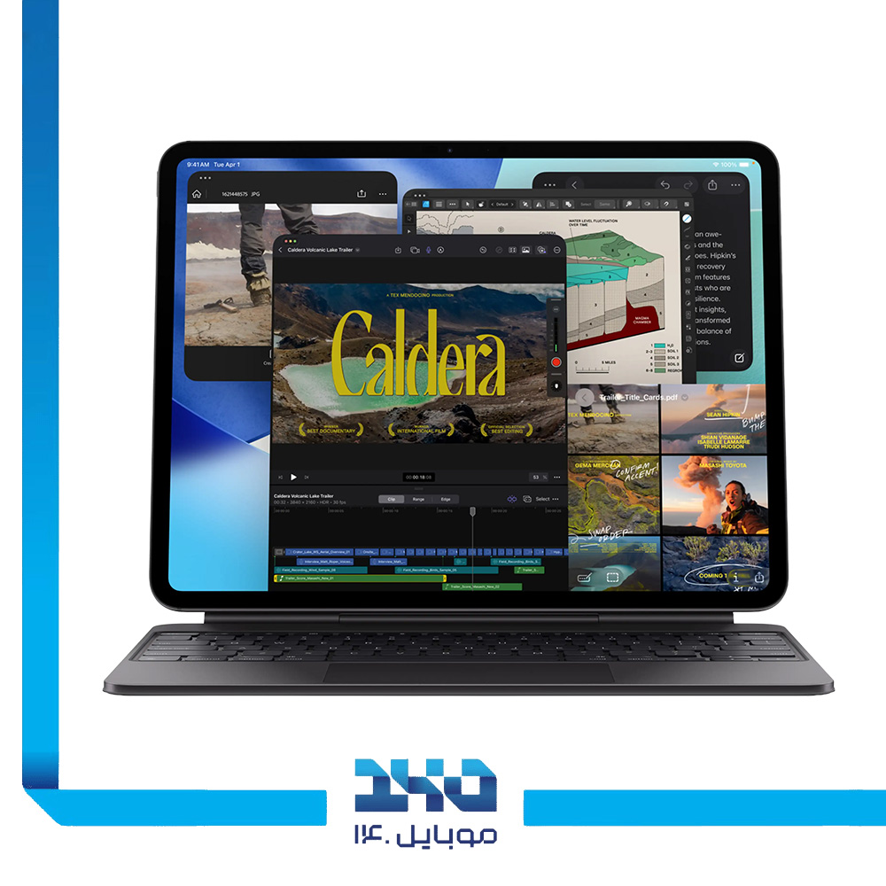 تبلت اپل مدل iPad Pro 2025 (A3360) ظرفیت 512 گیگابایت رم 12 گیگابایت