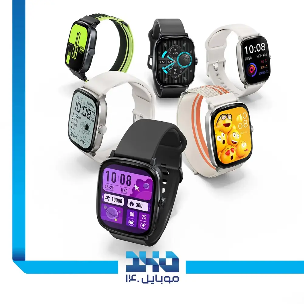 ساعت هوشمند هایلو مدل RS5 | دارای 2 بند