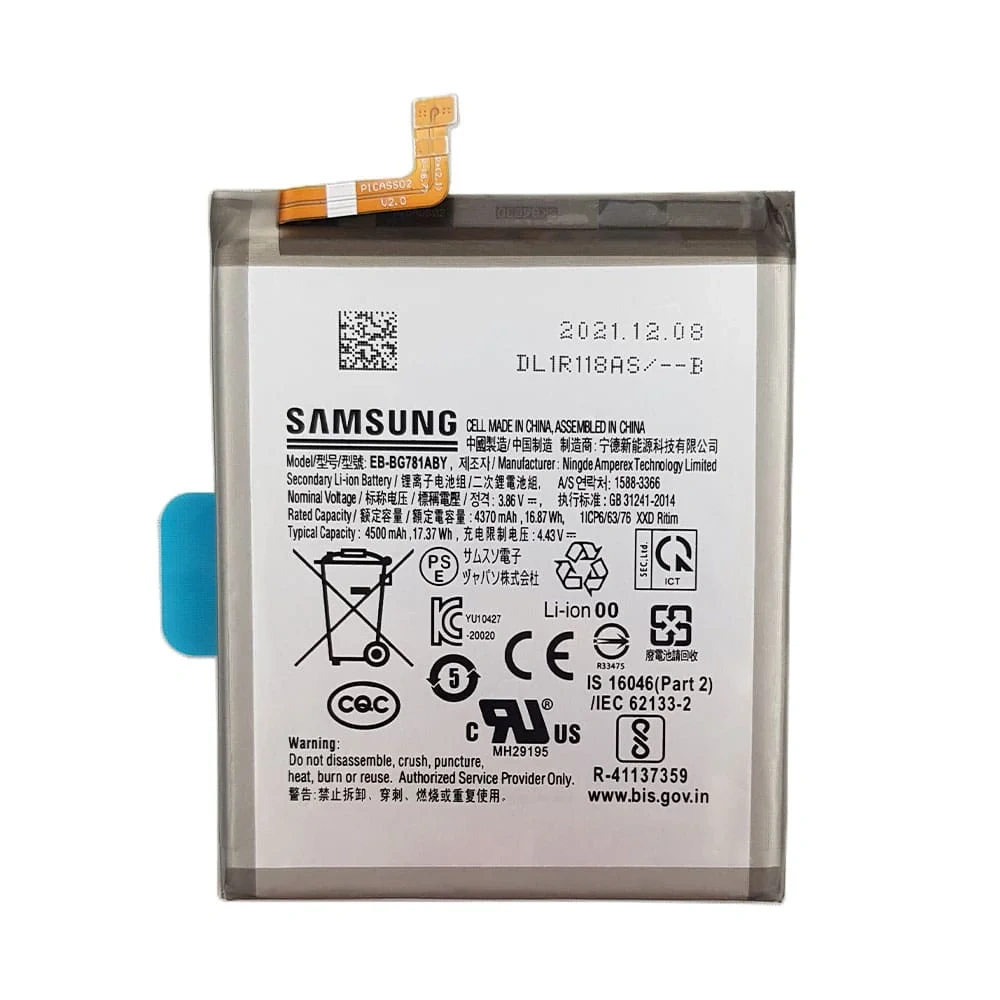 باتری گوشی سامسونگ Galaxy S20 FE ظرفیت 4500 میلی‌آمپر مدل (EB-BG781ABY) | اصل