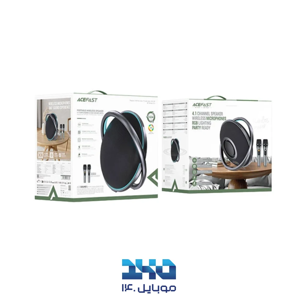 اسپیکر بلوتوثی قابل حمل ایس فست مدل K5 Max