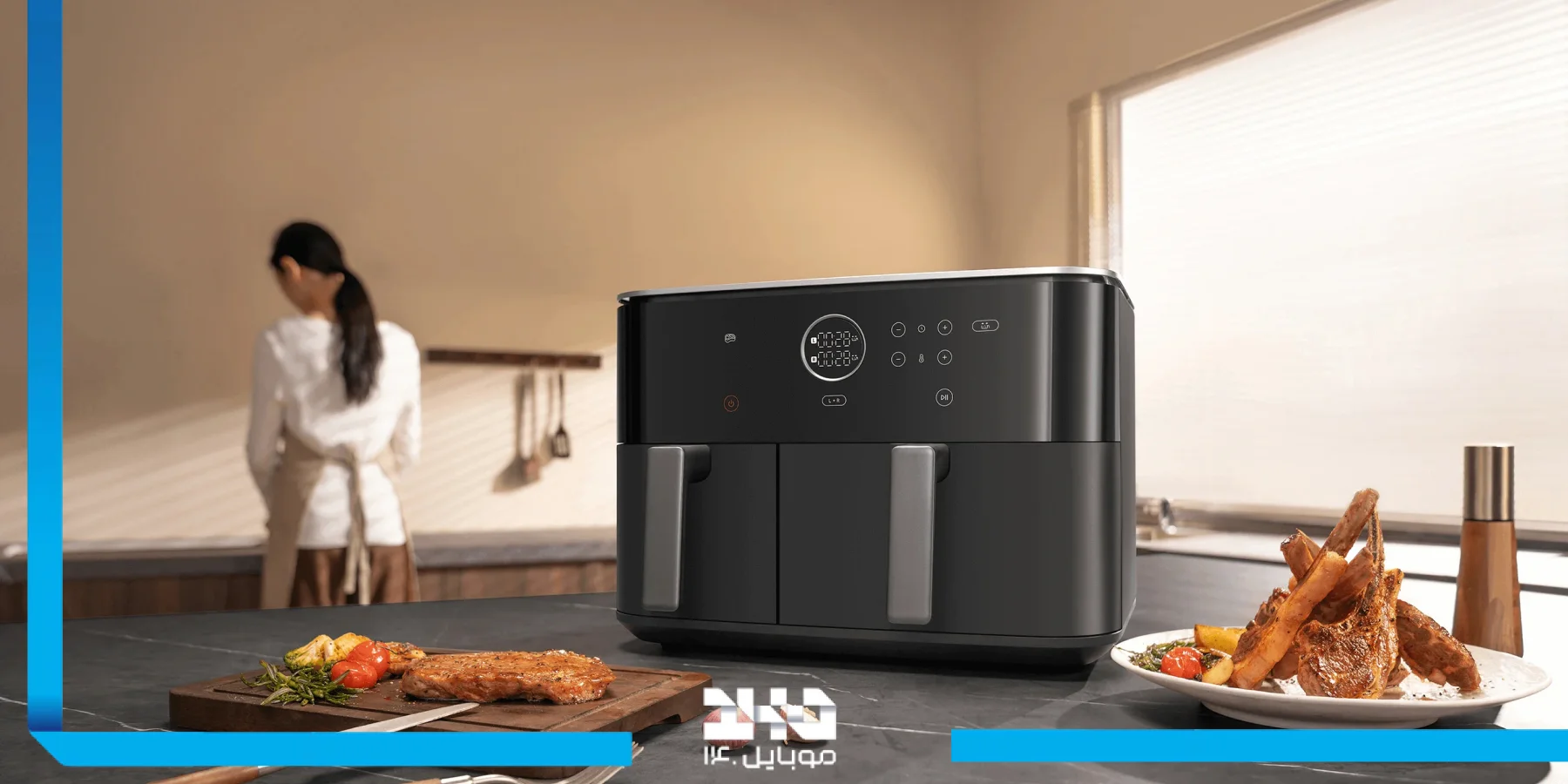 بررسی سرخ کن شیائومی Dual Zone MAF-D1001 (10 لیتر)