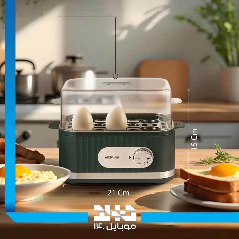 تخم مرغ پز گرین لاین مدل Smart Egg Cooker