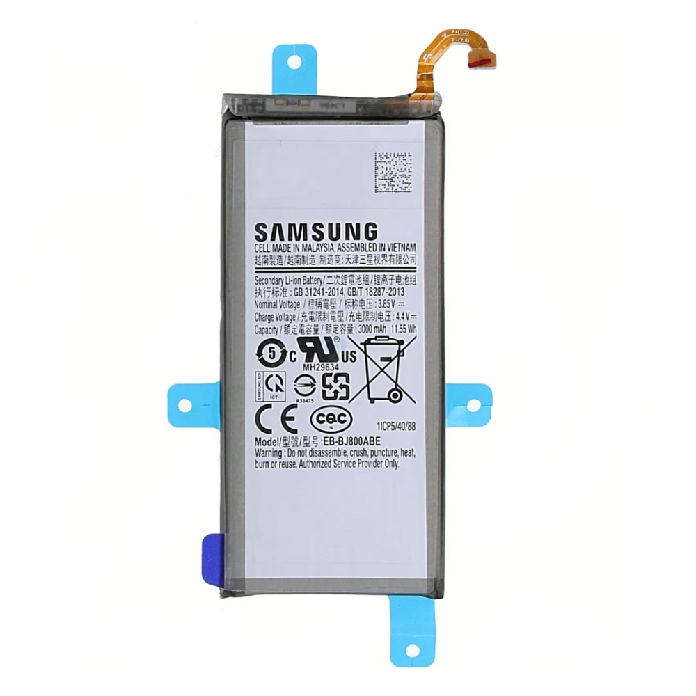 باتری گوشی سامسونگ Galaxy A6 ظرفیت 3000 میلیآمپر مدل (EB-BJ800ABE) | اصل