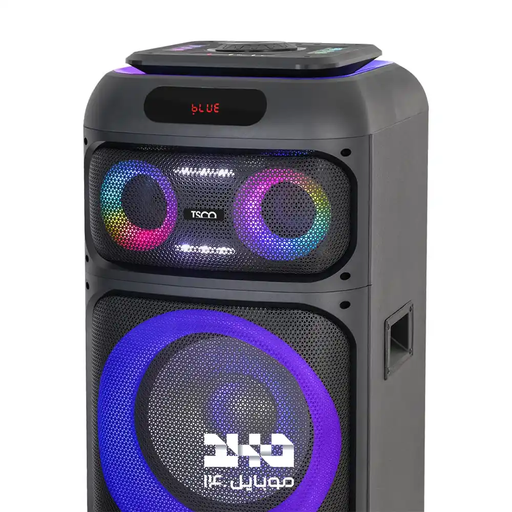 اسپیکر بلوتوثی ایستاده تسکو مدل TS 2087 با میکروفون بیسیم
