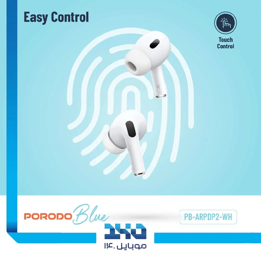 هندزفری بیسیم پرودو مدل (Blue Deep Bass Earbuds Pro 2)