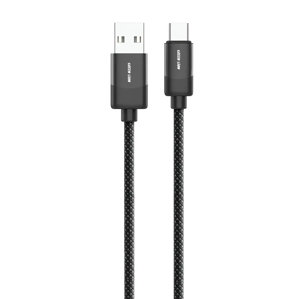 کابل تبدیل 15 وات USB-A به USB-C گرین لاین مدل (Braided)