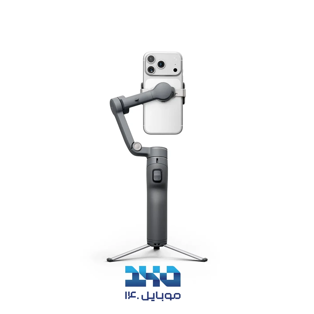 گیمبال دی‌جی‌آی مدل Osmo Mobile 8P به همراه میکروفون DJI Mic Mini 2