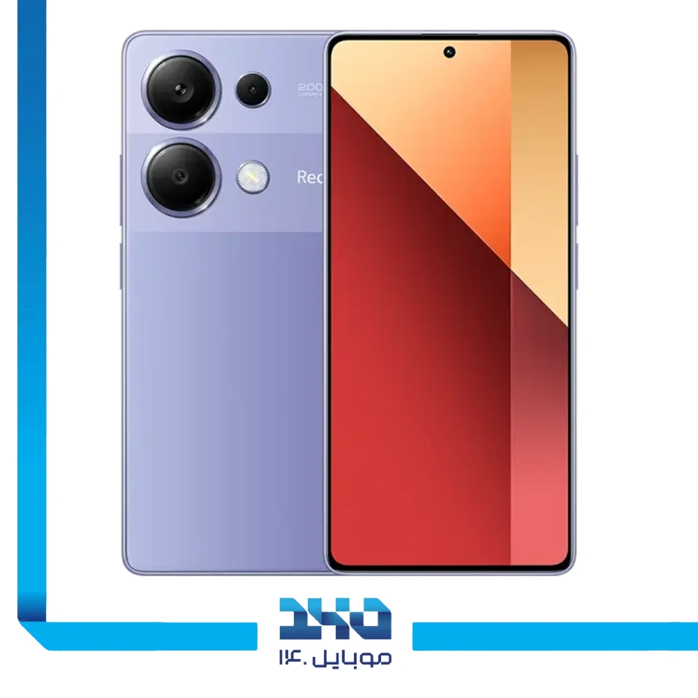 گوشی موبایل شیائومی مدل Redmi Note 13 Pro ظرفیت 256 گیگابایت رم 12 گیگابایت