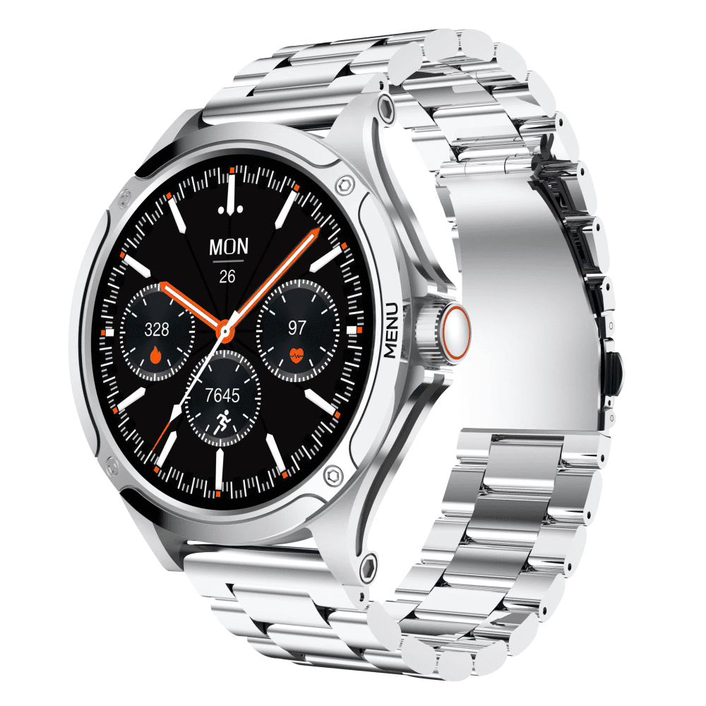 ساعت هوشمند تی سی اچ مدل HD2 3D Hero2 | به همراه بند چرم قهوهای