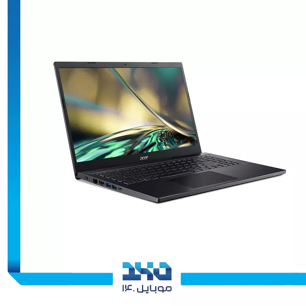 لپ تاپ ایسر 15.6 اینچ مدل Aspire 7 A715 i5 12450H 16GB 512GB RTX3050