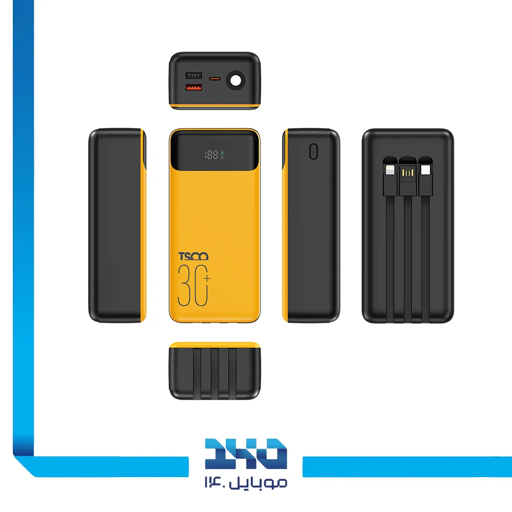 پاوربانک تسکو 30000mAh مدل (TP 3001)