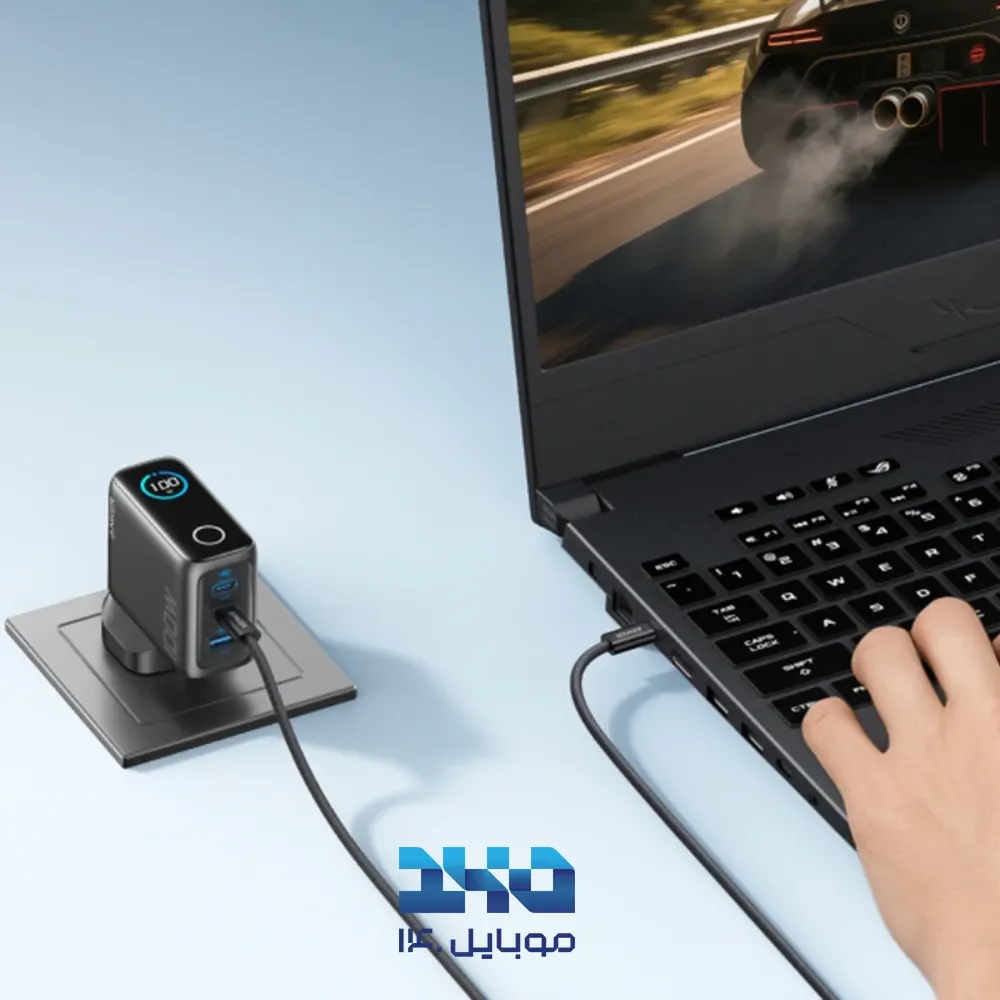 شارژر دیواری انکر 100 وات مدل B121B