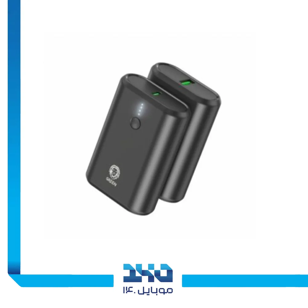 پاور بانک گرین لاین 10000 mAh مدل GNPB10KBK
