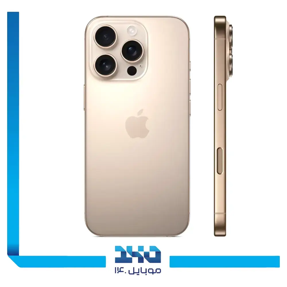 گوشی موبایل اپل مدل iPhone 16 Pro ظرفیت 128 گیگابایت رم 8 گیگابایت - نان اکتیو | پارت نامبر ZA/A