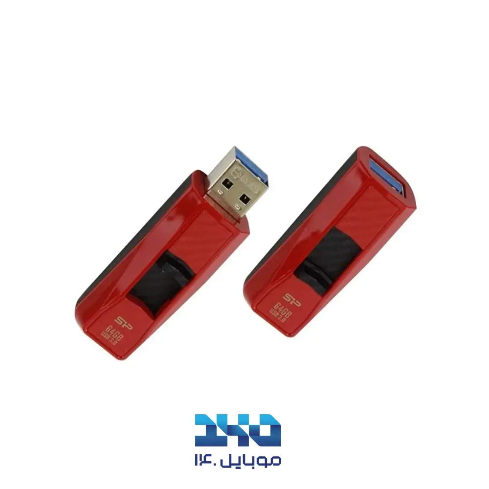 فلش مموری سیلیکون پاور مدل Blaze B50 ظرفیت 64 گیگابایت