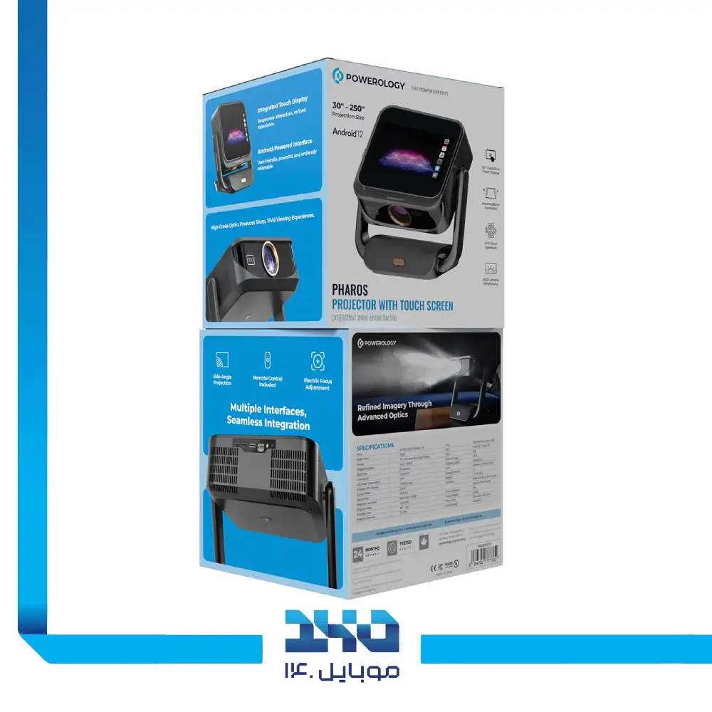 پروژکتور پاورولوژی مدل (PWA8PROGY)