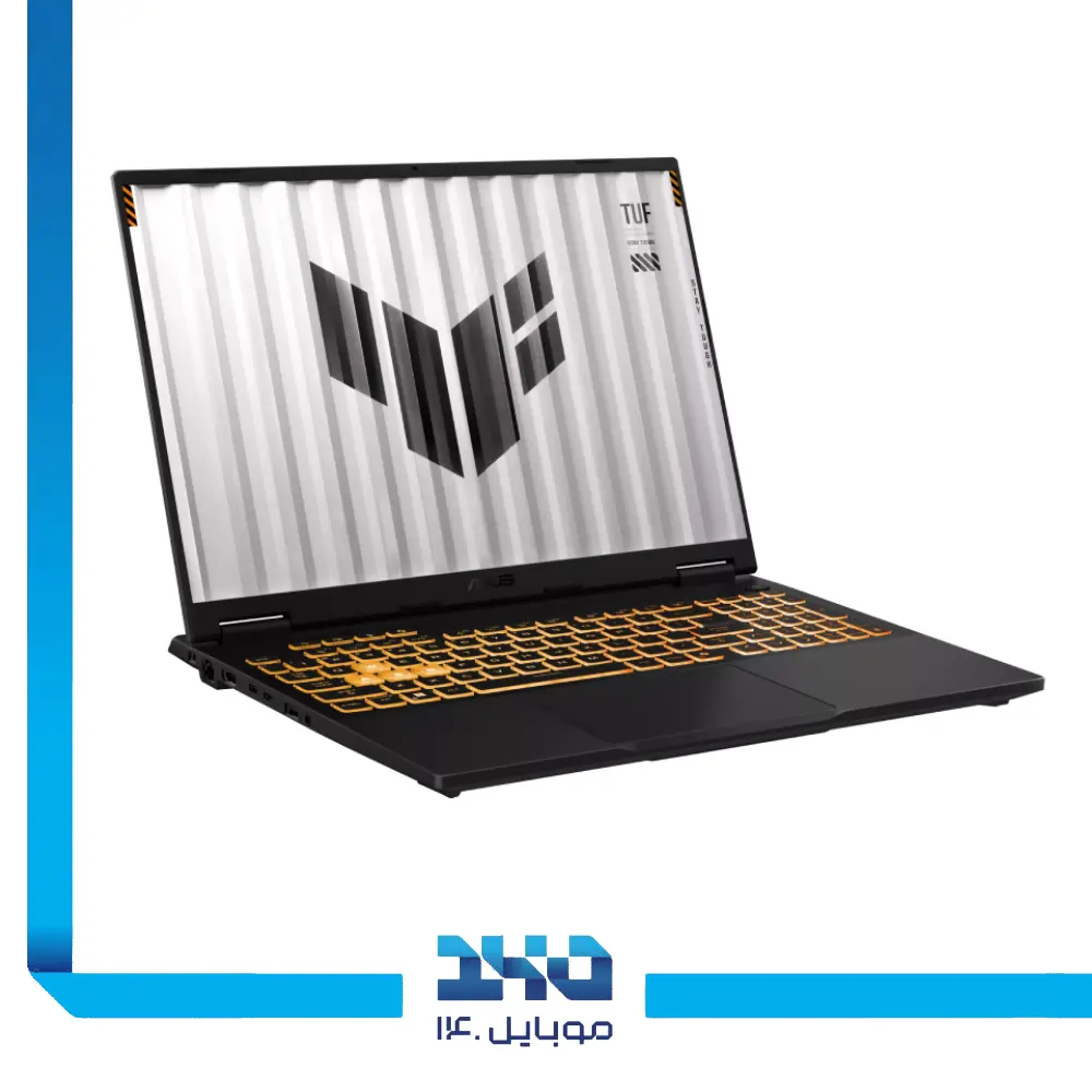 لپ تاپ ایسوس 16 اینچ مدل TUF Gaming F16 FX608JHR i7-14650HX-16GB-512GB-RTX-5050