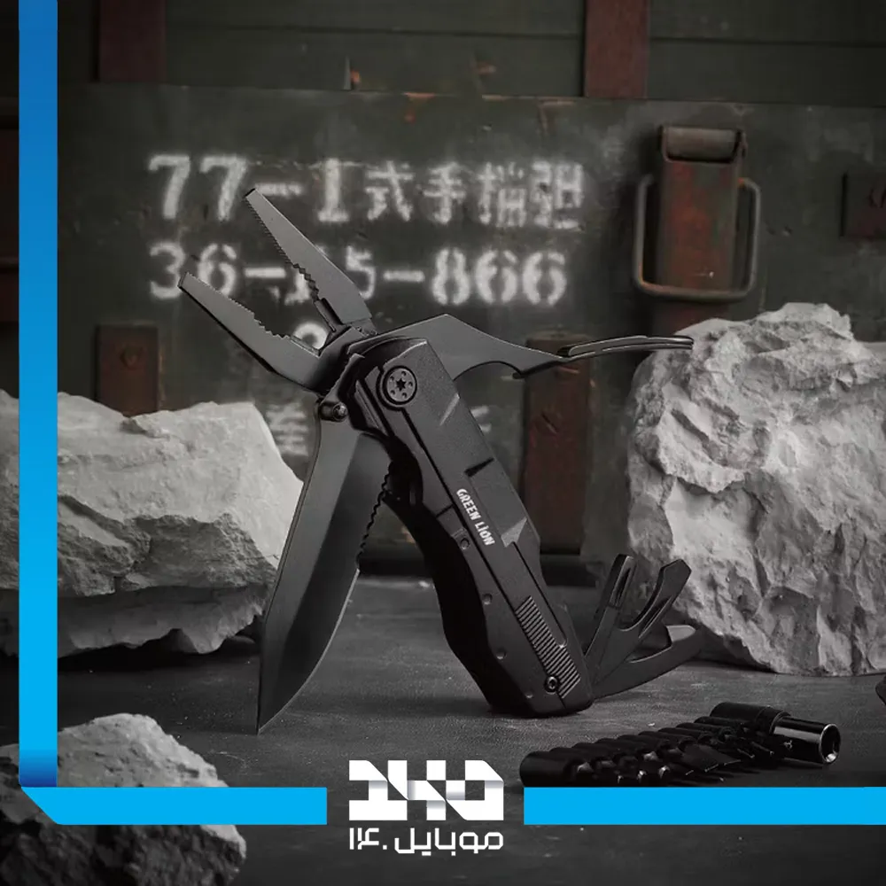 انبردست چندکاره گرین لاین مدل MultiPliers with Fire Starter