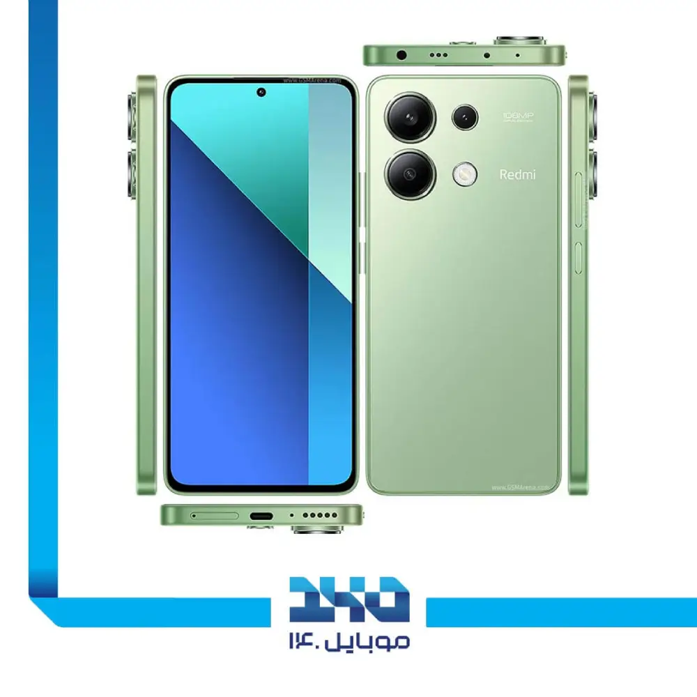 گوشی موبایل شیائومی مدل Redmi Note 13 ظرفیت 512 گیگابایت رم 8 گیگابایت