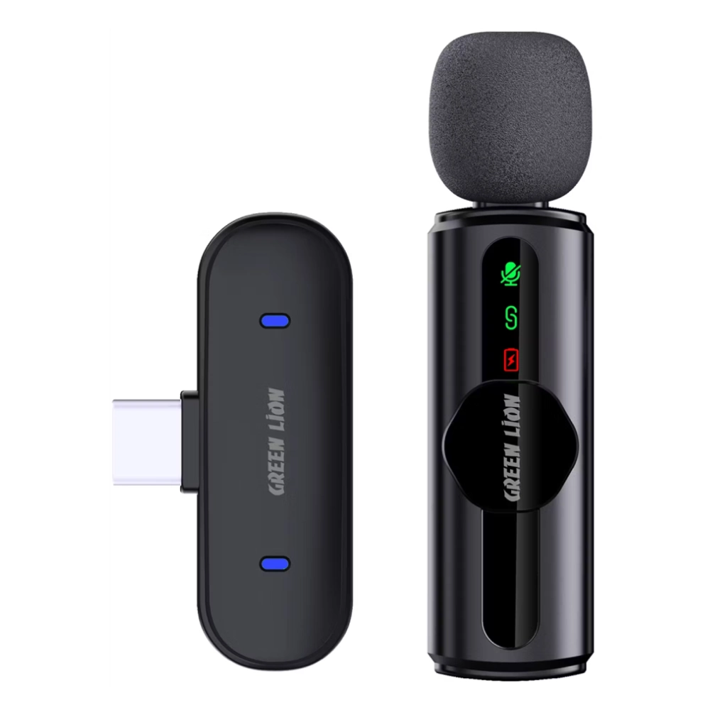 میکروفون بی‌سیم یقه‌ایی گرین لاین مدل GM-75X