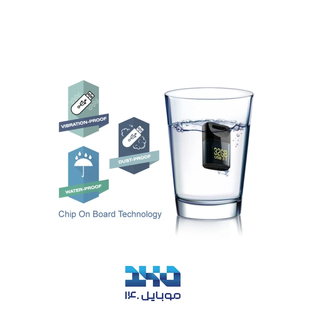 فلش مموری سیلیکون پاور مدل Jewel J06 ظرفیت 32 گیگابایت