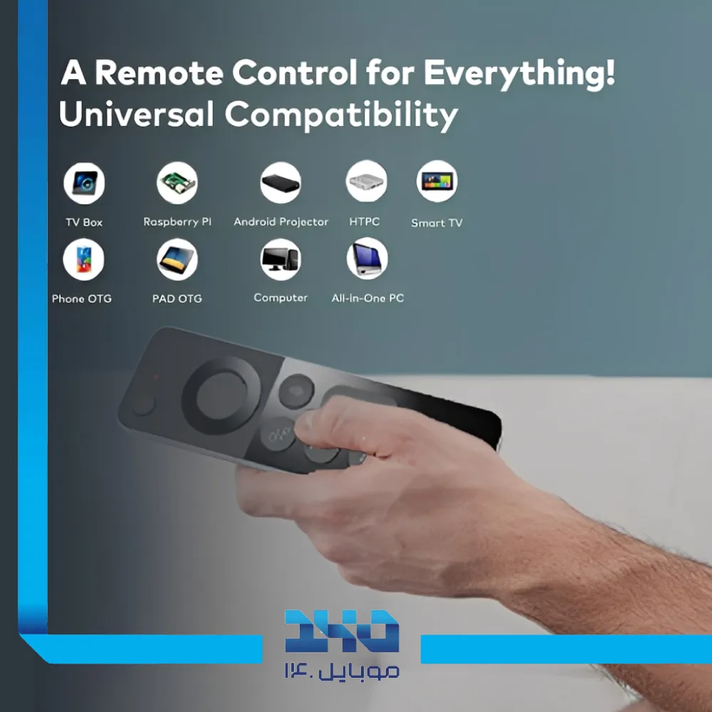 ریموت کنترل و کیبورد 4 کاره گرین لاین مدل GN4INWRMTBK