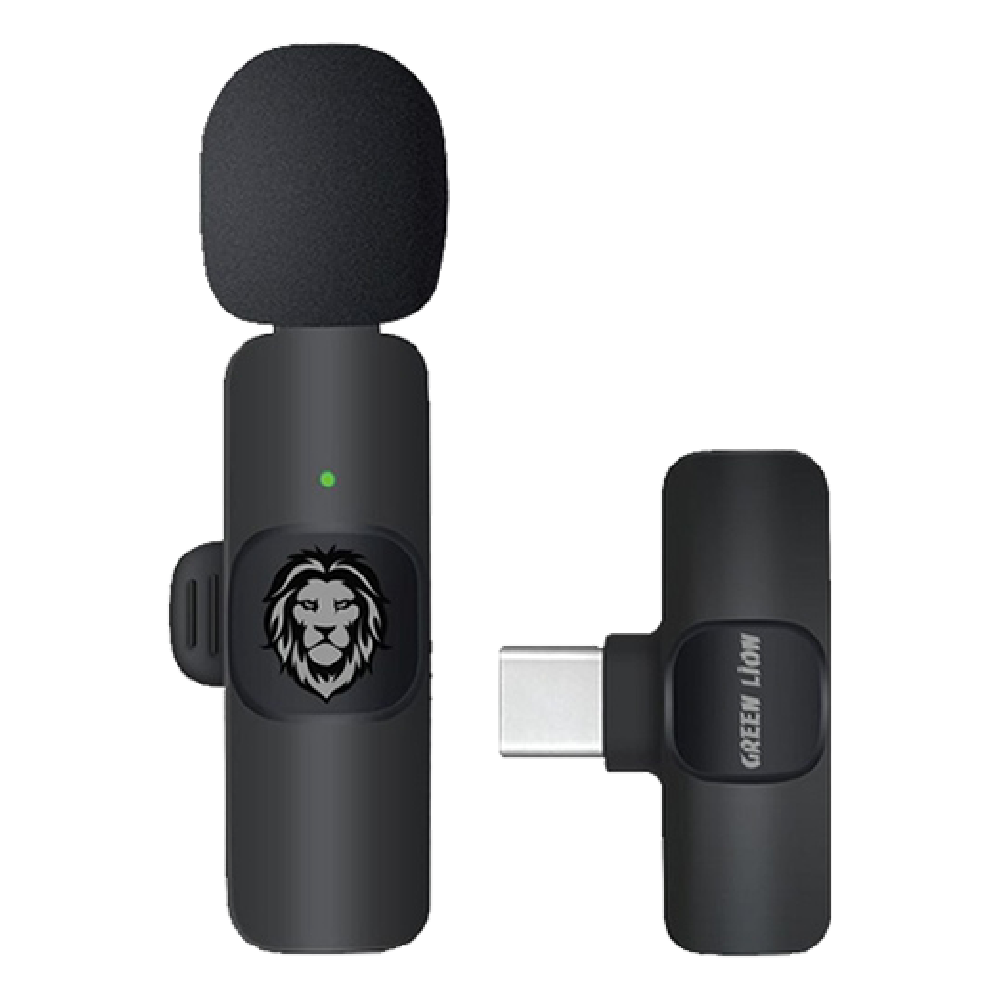 میکروفون بی‌سیم گرین لاین مدل Solo Wireless GNSOLOWMICBK (تایپ سی) | 1 به 1