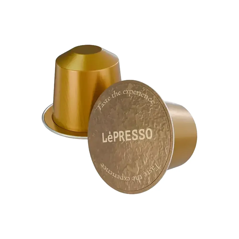 بسته 10 عددی کپسول قهوه آلومینیومی ترکیبی لپرسو مدل Costa Rica Gold