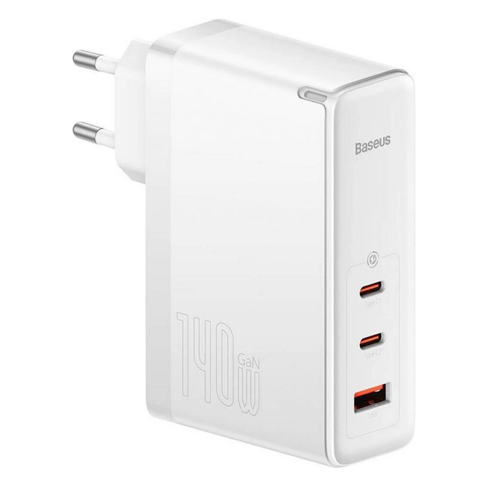 شارژر دیواری 140 وات بیسوس مدل GaN5 Pro Digital