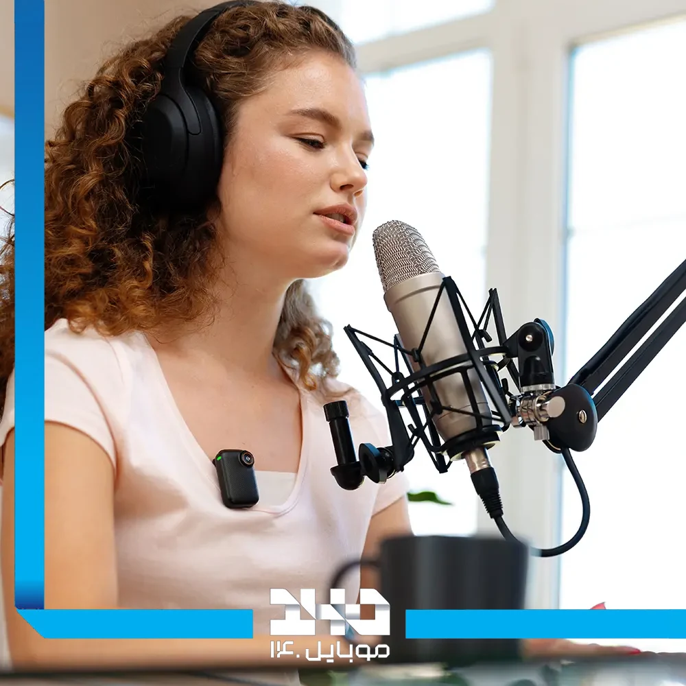 میکروفون پاورولوژی مدل Pure Q1 AI Noise-Cancelling