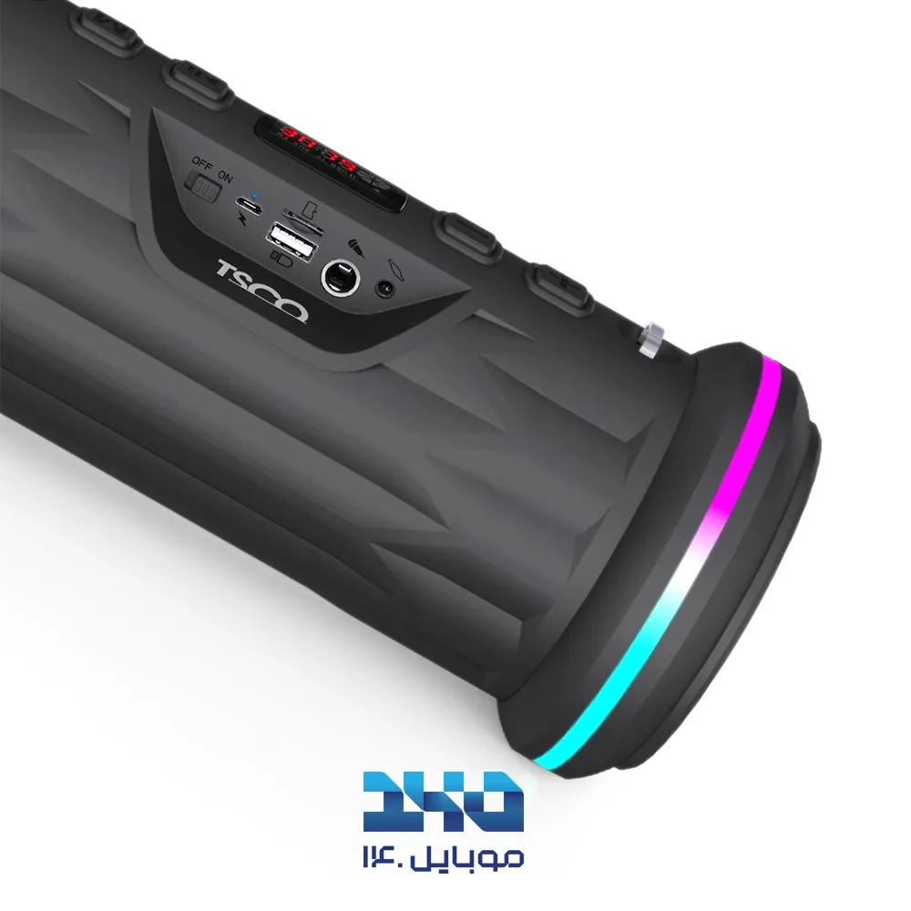 اسپیکر بلوتوثی قابلحمل تسکو مدل TS 23415 با میکروفون