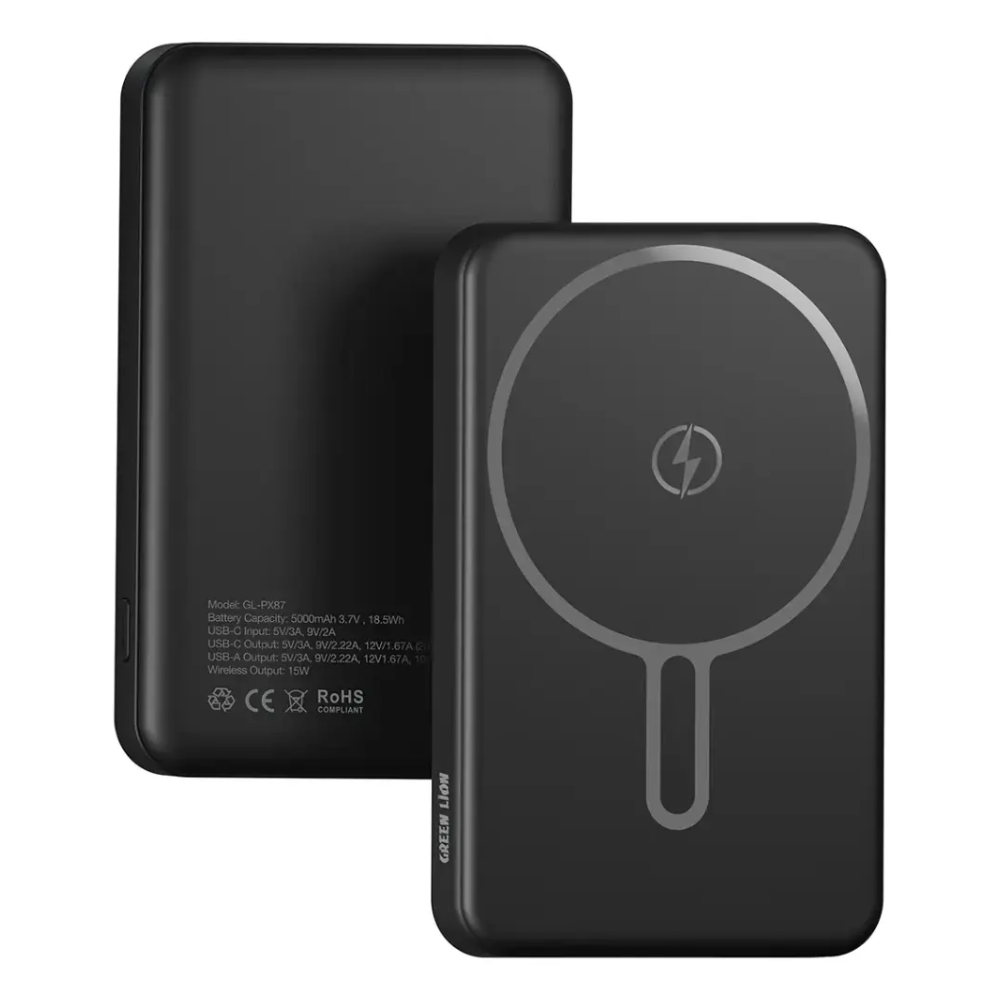 پاور بانک مگ سیف گرین لاین 5000 mAh مدل Malaga