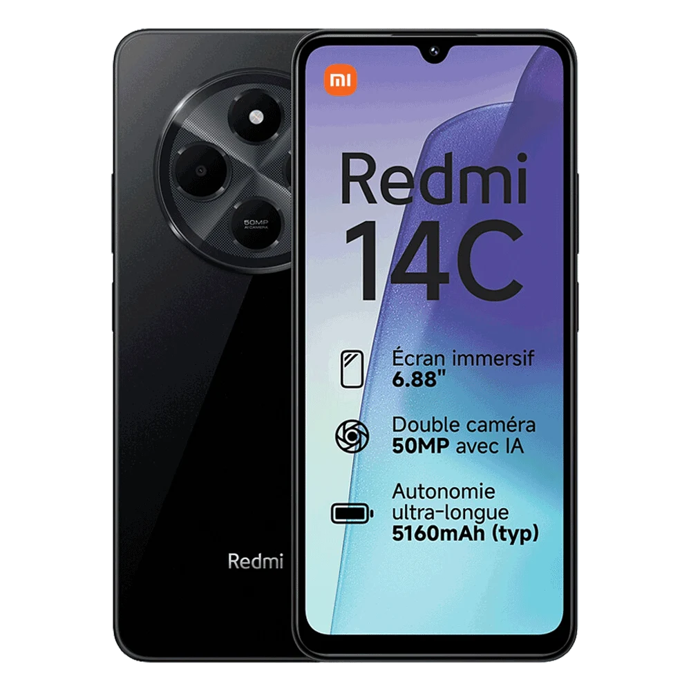 گوشی موبایل شیائومی مدل Redmi 14C ظرفیت 256 گیگابایت رم 8 گیگابایت