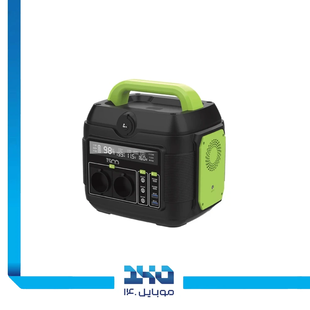 پاور استیشن تسکو مدل TST 600 ظرفیت 160000 میلی‌آمپرساعت