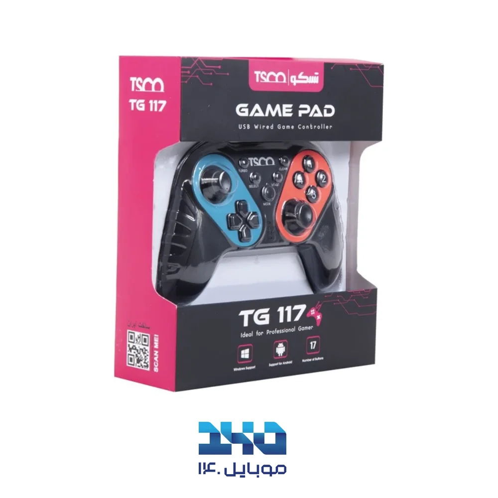 دسته بازی تسکو مدل TG 117