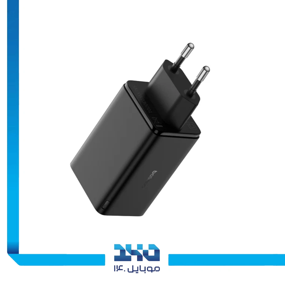 شارژر دیواری 65 وات بیسوس مدل GaN6 Pro