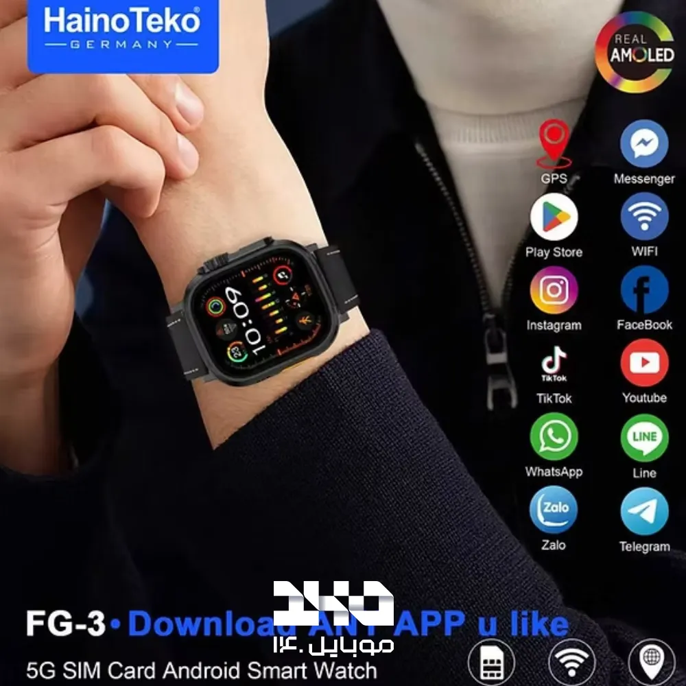 ساعت هوشمند هاینو تکو مدل FG-3
