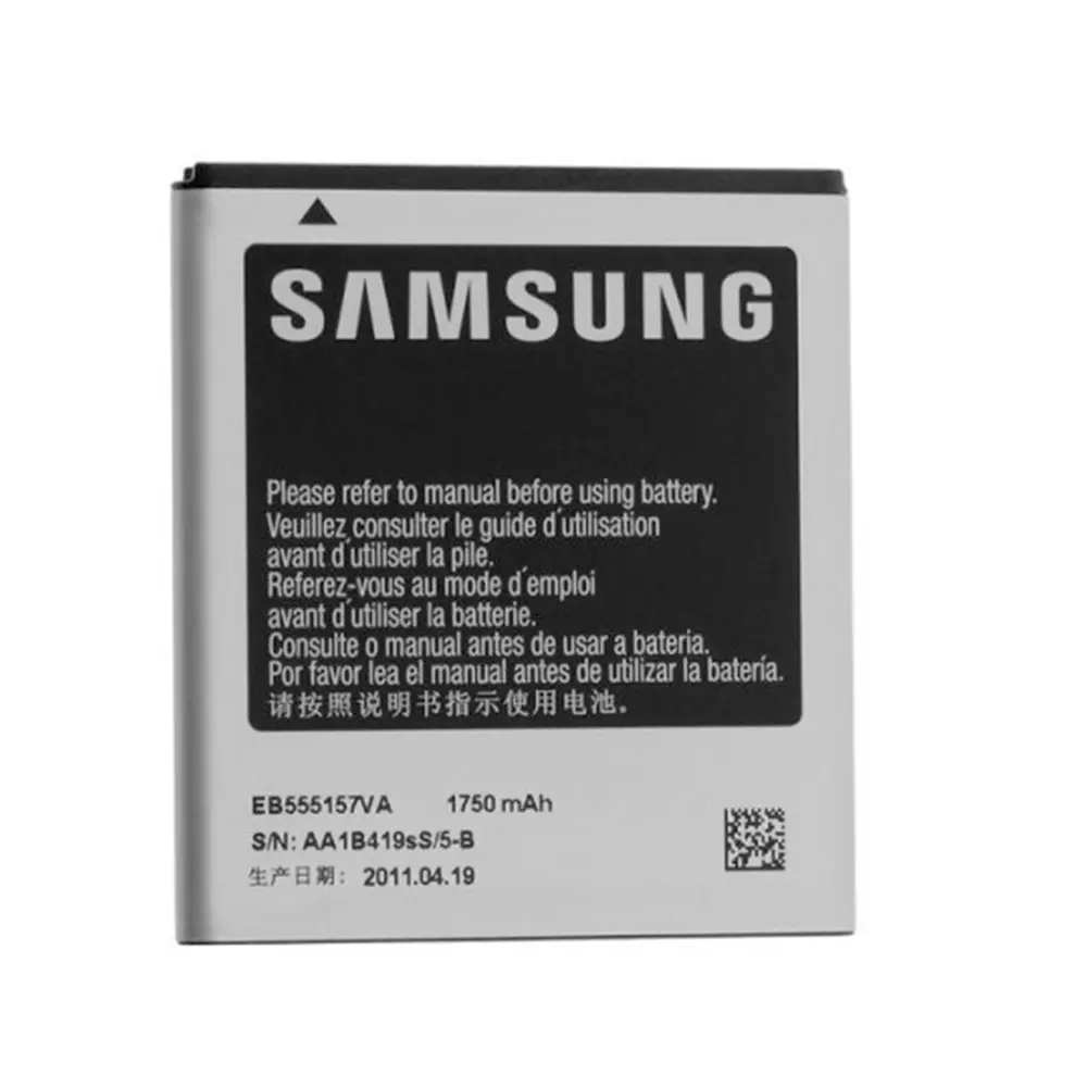باتری گوشی سامسونگ I997 Infuse 4G ظرفیت 1750 میلیآمپر مدل (EB555157VA) | اصل