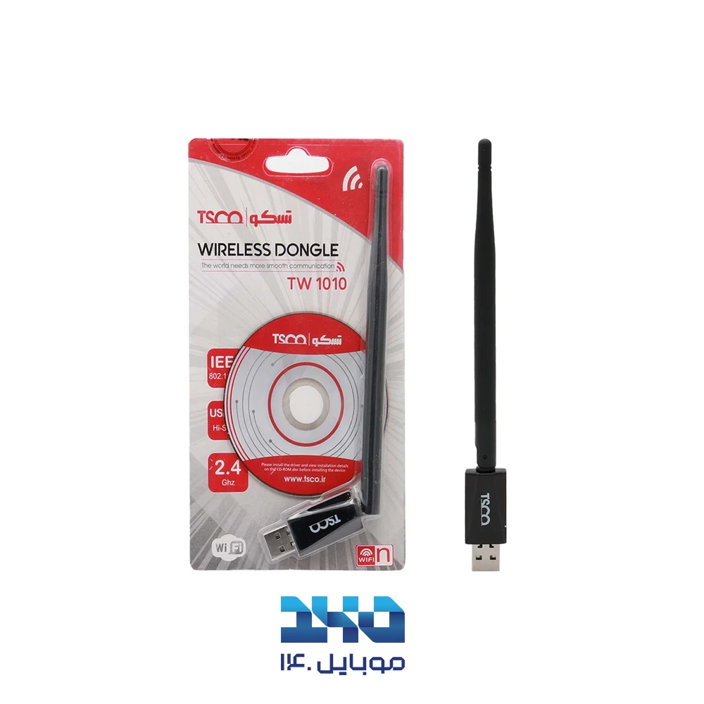 دانگل USB بی‌سیم تسکو مدل TW 1010