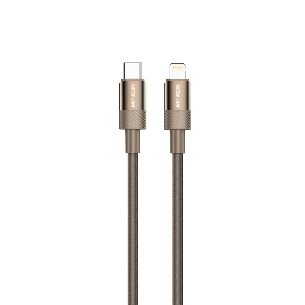 کابل تبدیل USB-C به لایتنینگ گرین لاین مدل (Desert Spark) 1 متری