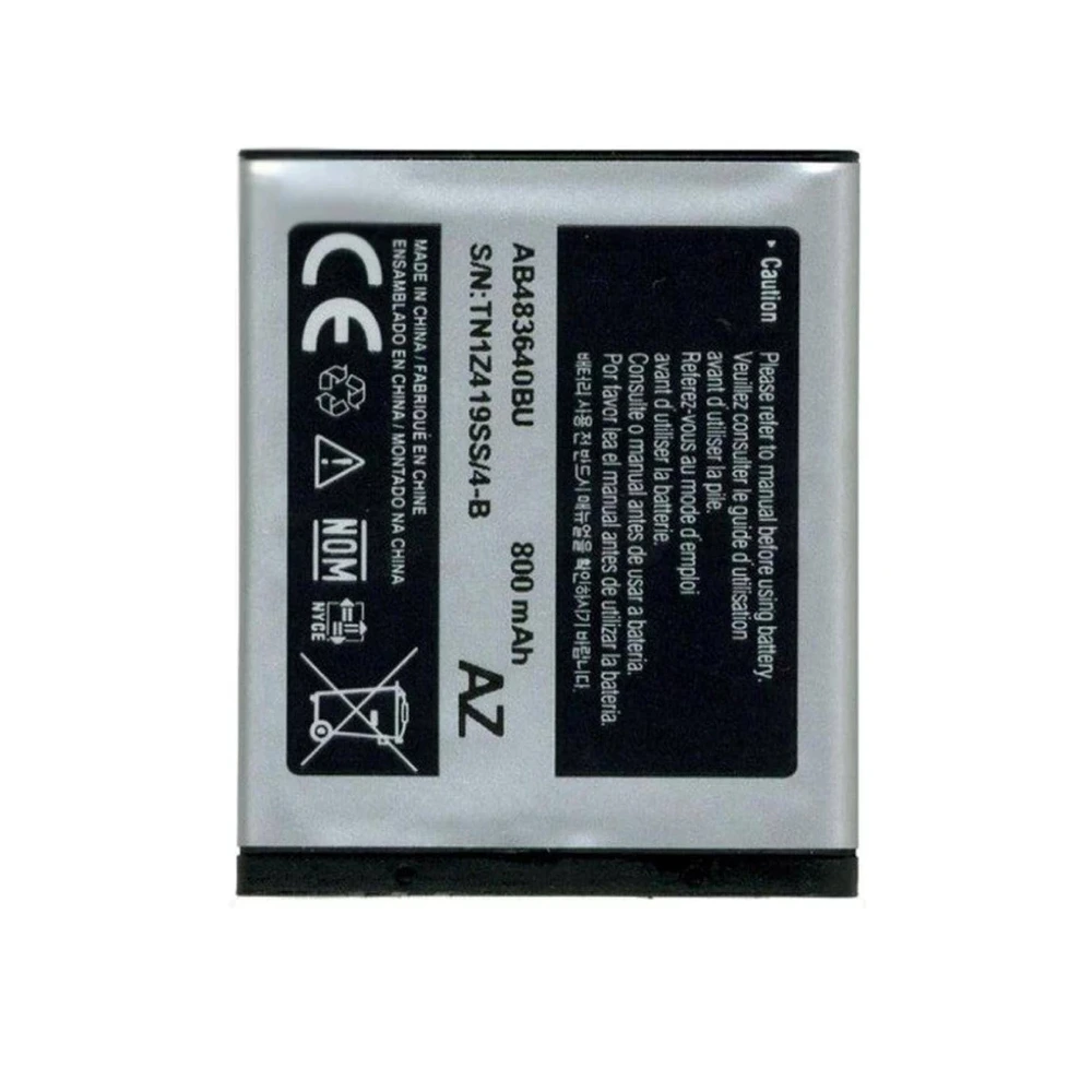 باتری گوشی سامسونگ M600 ظرفیت 800 میلی‌آمپر مدل (AB483640BU) | اصل