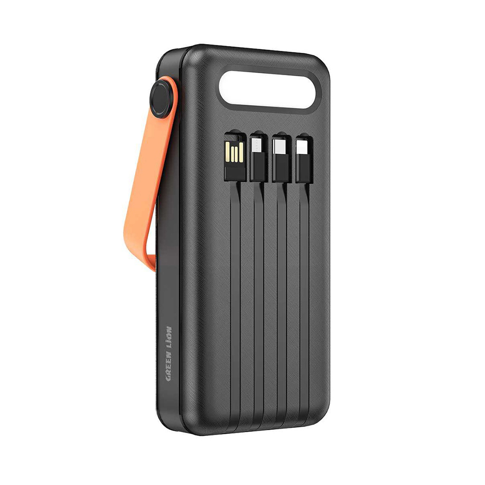 پاوربانک گرین لاین 30000mAh مدل (GNSOLAR30PBBK)